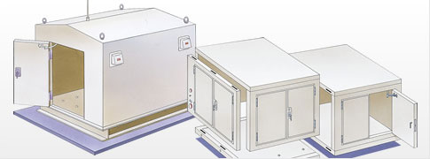 屏蔽装置、预制式配电箱