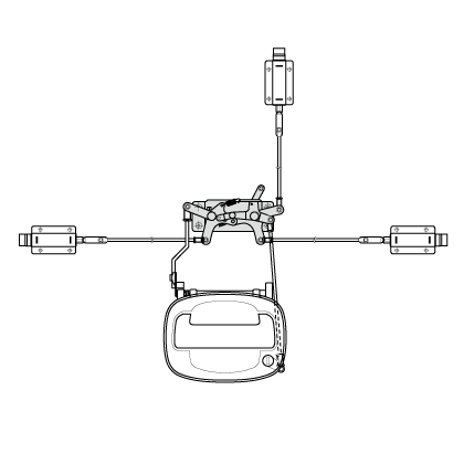 takigen中心控制装置五金配件