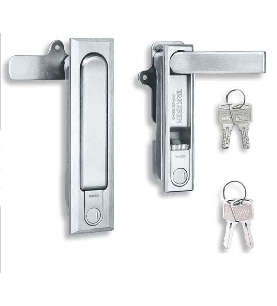 自动锁平面手柄