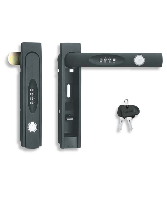 塑胶密码锁式平面手柄