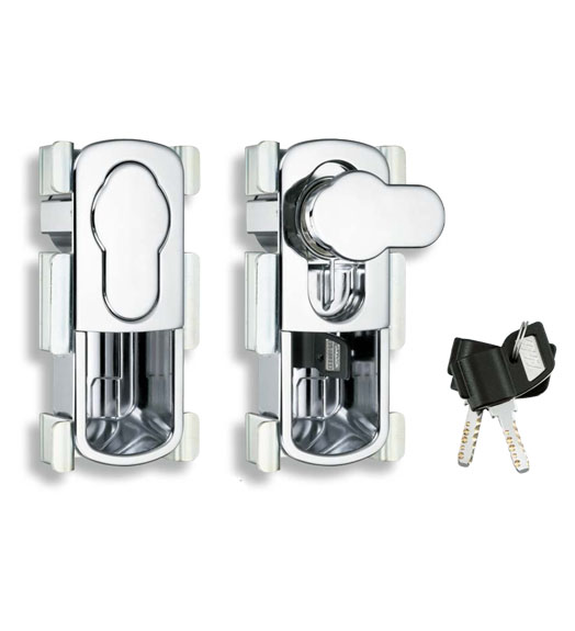 锁孔隐藏型弹出式手柄