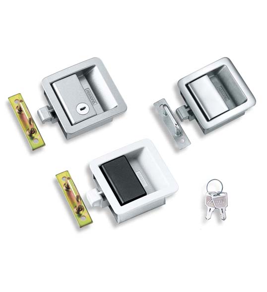 锁舌式平面手柄