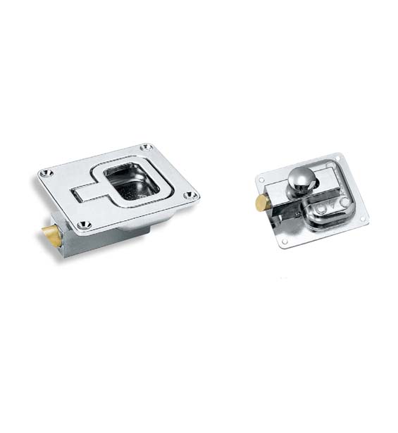 锁舌式平面手柄