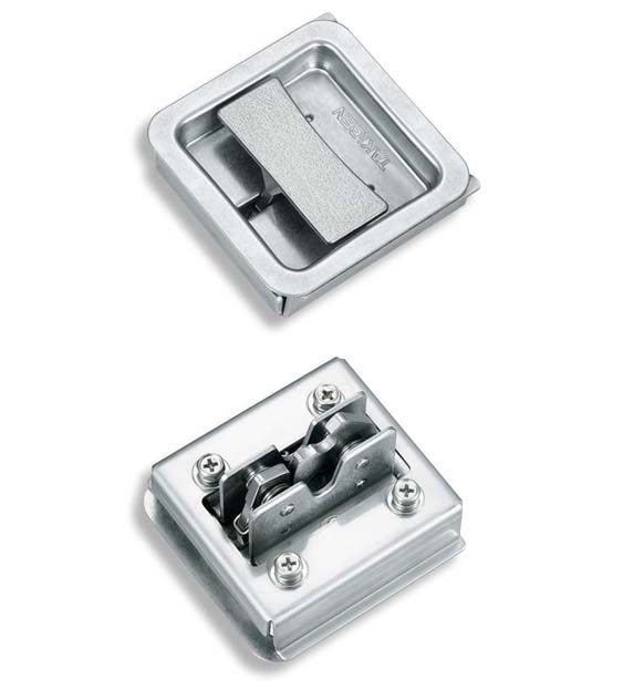 碰锁式平面手柄