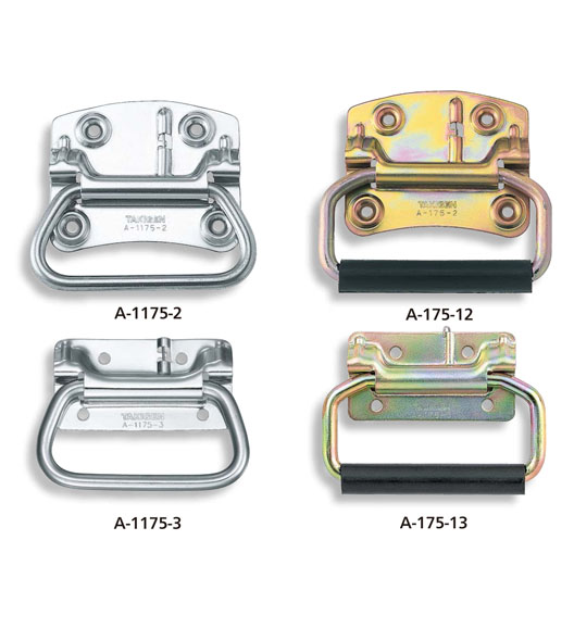 带弹簧行李箱把手