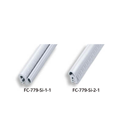 硅单触式密封条