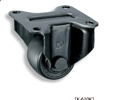 低座超重型固定脚轮