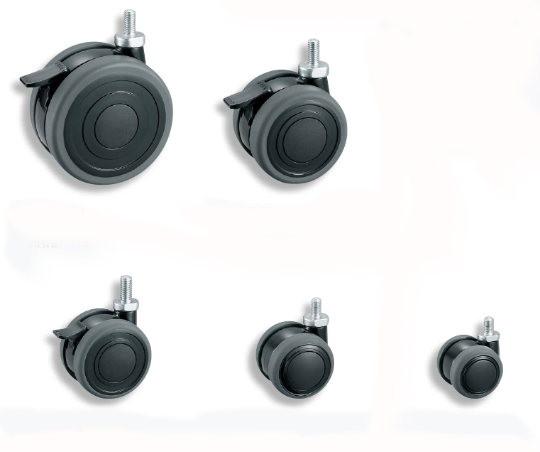 弹性体双轮脚轮的介绍