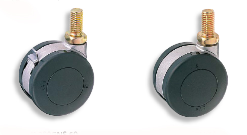 螺杆型双轮脚轮