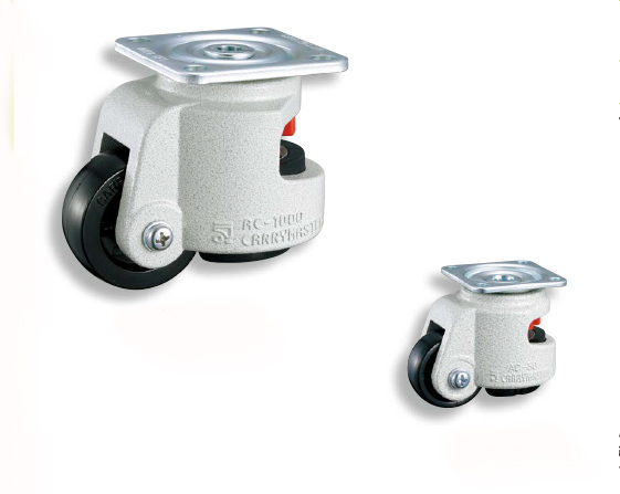 水平调节支撑型脚轮